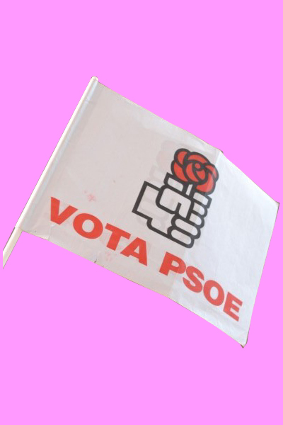 ÍTEM #007 Banderola PSOE
